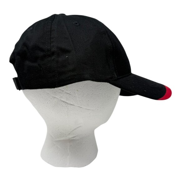 Coca-Cola NASCAR Bill Elliott No 43 Adjustable Black Red Baseball Cap Signature - Picture 4 of 6